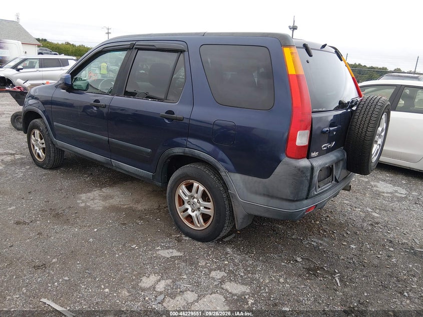 HONDA CR-V 2004 VIN SHSRD78824U233019