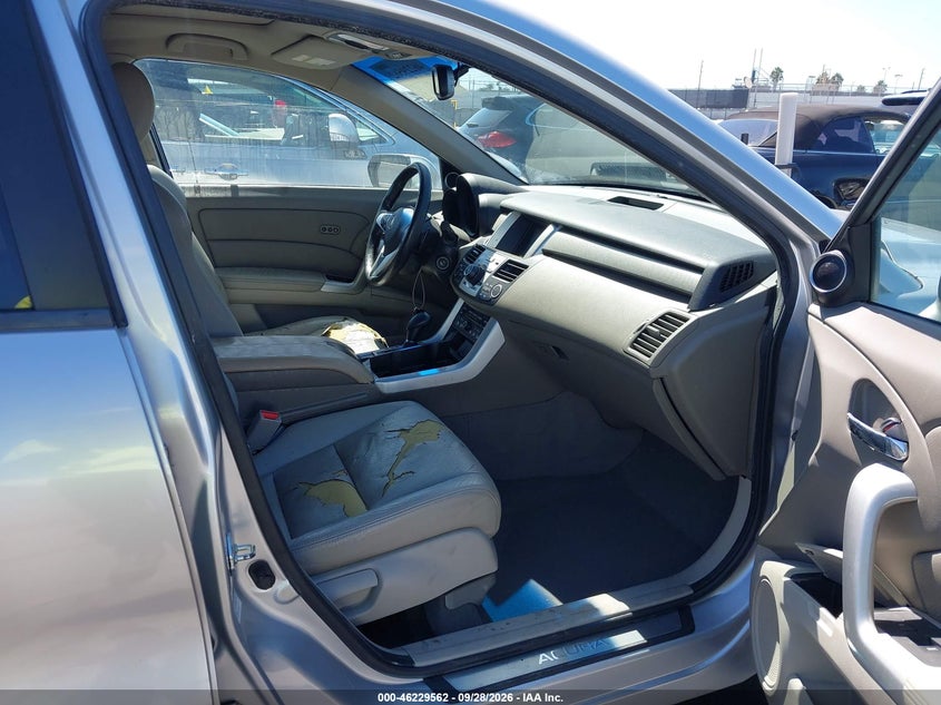 ACURA RDX 2008 VIN 5J8TB18568A010827