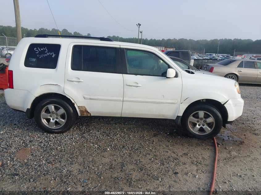 HONDA PILOT 2011 VIN 5FNYF3H62BB033971