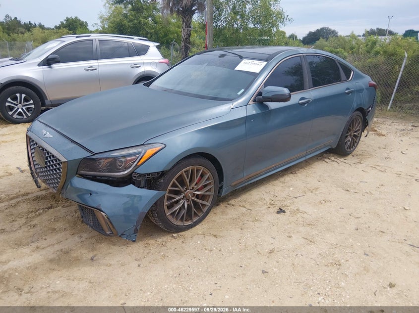 Vin: kmhgn4jb3ju248630, lot: 46729585, genesis g80 3.3t sport 20182