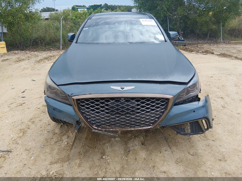 GENESIS G80 2018 VIN KMHGN4JB3JU248630
