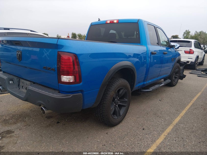 Vin: 1c6rr7gtxms514333, lot: 46729595, ram 1500 classic warlock  4x4 6'4 box 20214