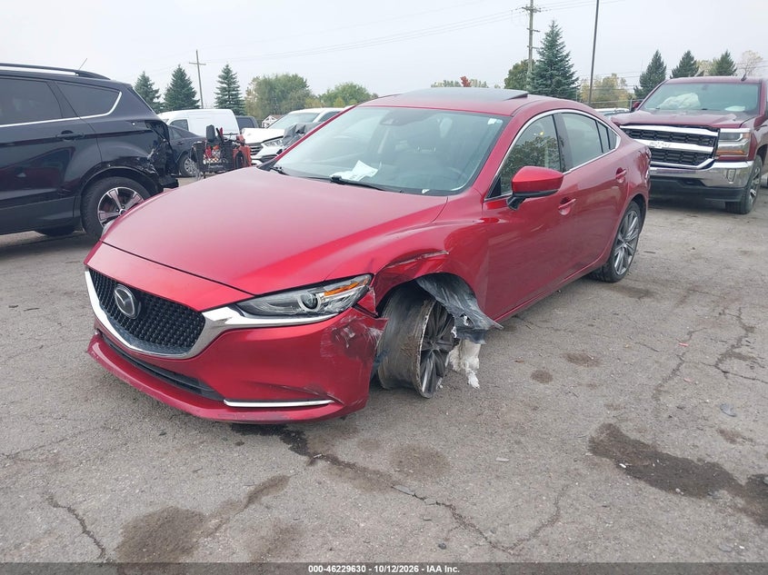 Vin: jm1gl1wyxj1336114, lot: 46729618, mazda mazda6 grand touring reserve 20182