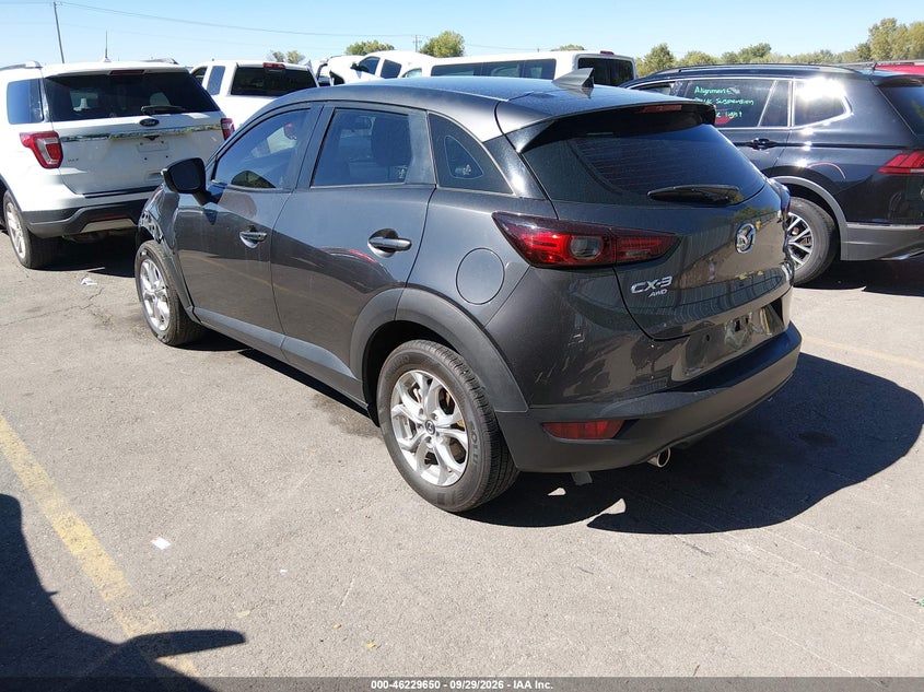 Vin: jm1dkfb77l1474809, lot: 46729638, mazda cx-3 sport 20203