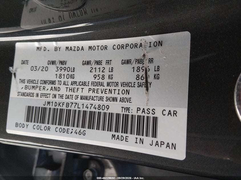 2020 MAZDA CX-3 SPORT · Фото 9