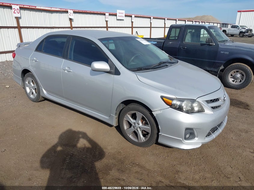 Vin: 5yfbu4ee7dp088629, lot: 46729647, toyota corolla s 20131