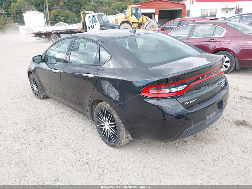 Vin: 1c3cdfcb9ed743911, lot: 46729701, dodge dart limited 20143