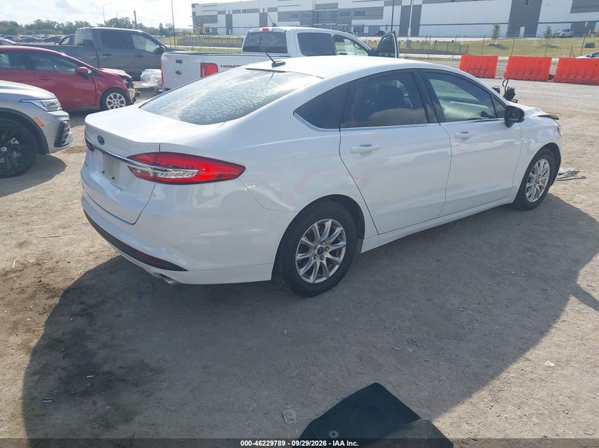 Vin: 3fa6p0g74jr239986, lot: 46729777, ford fusion s 20184