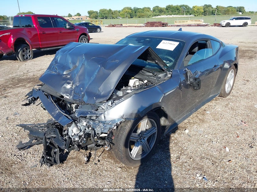 Vin: 1fa6p8th0t5107956, lot: 46729804, ford mustang ecoboost fastback 20262