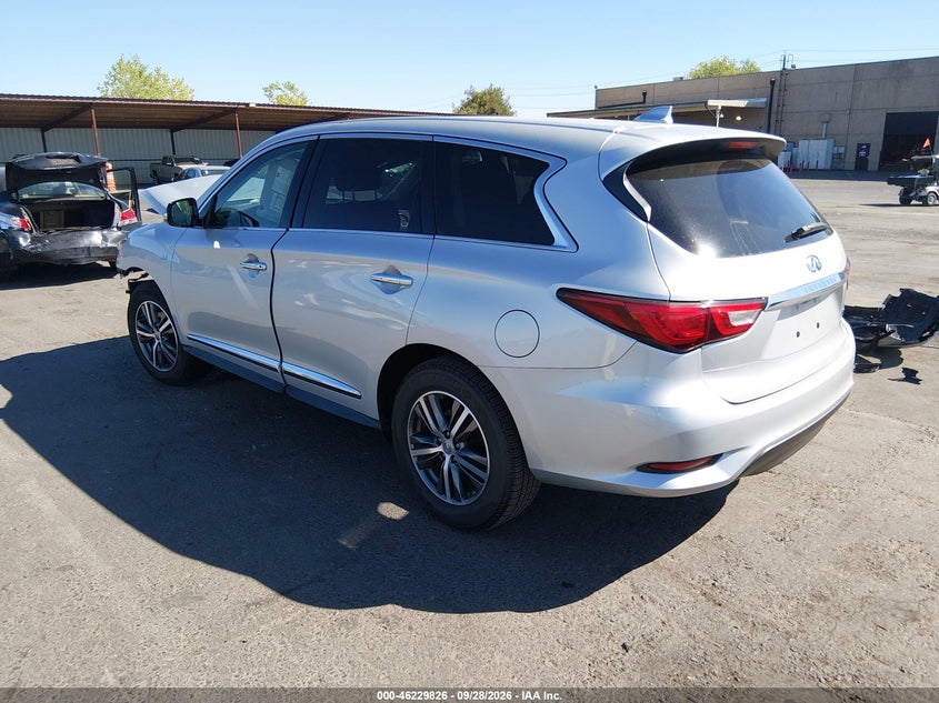 Vin: 5n1al0mm4gc518853, lot: 46729814, infiniti qx60 20163