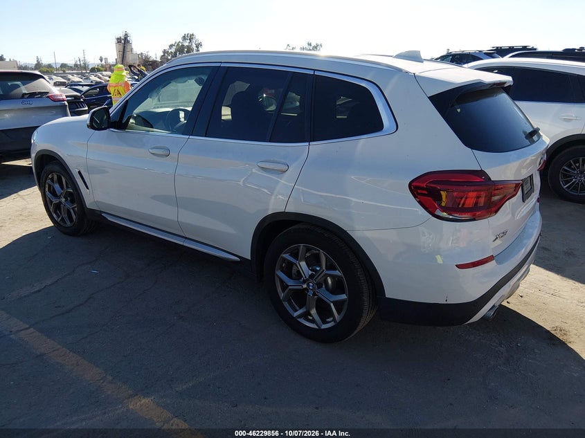 Vin: 5uxty3c01l9b81968, lot: 46729844, bmw x3 sdrive30i 20203