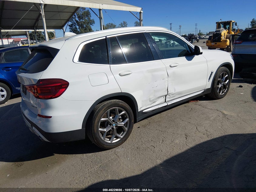 Vin: 5uxty3c01l9b81968, lot: 46729844, bmw x3 sdrive30i 20204