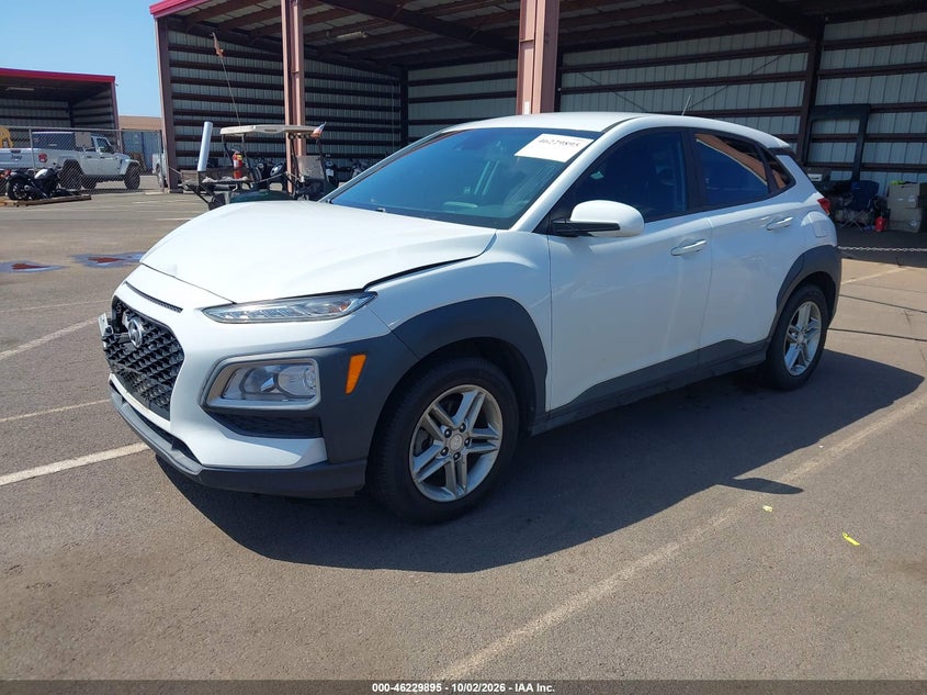 Vin: km8k12aa4lu409393, lot: 46729883, hyundai kona se 20202