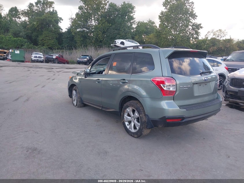 Vin: jf2sjajc5eh512450, lot: 46729897, subaru forester 2.5i limited 20143