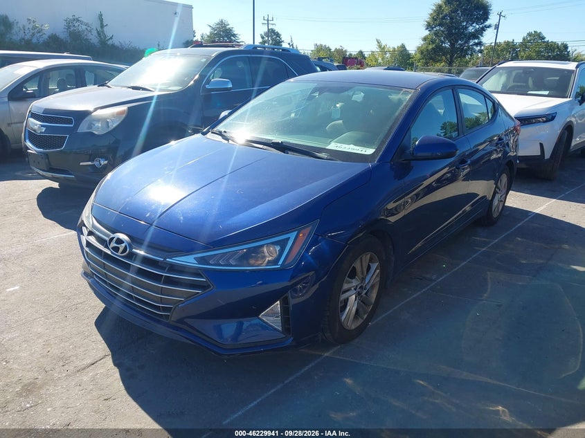 HYUNDAI ELANTRA 2020 VIN 5NPD84LF1LH543415