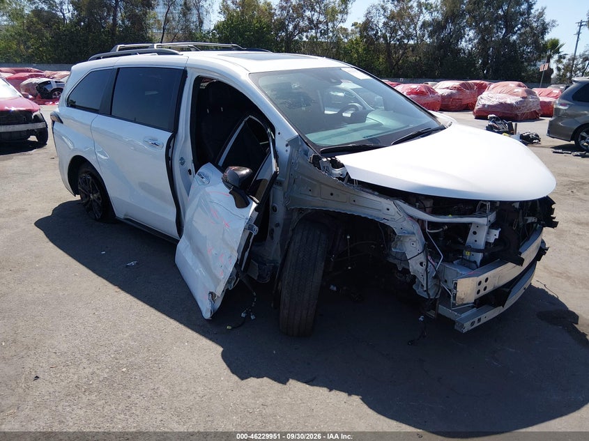 Vin: 5tdcskfcxrs143939, lot: 46729939, toyota sienna xse 2024 img_1