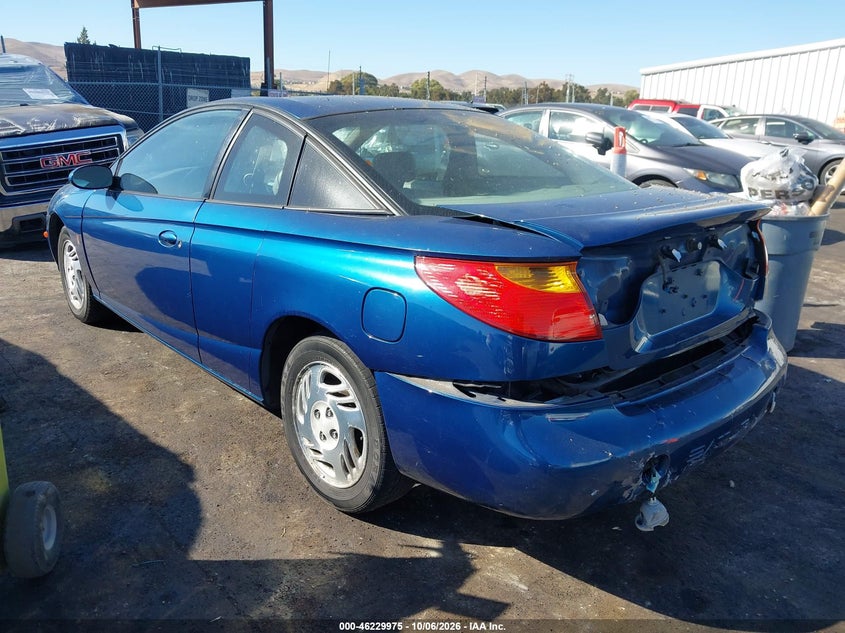 SATURN SC2 2001 VIN 1G8ZY14761Z271004