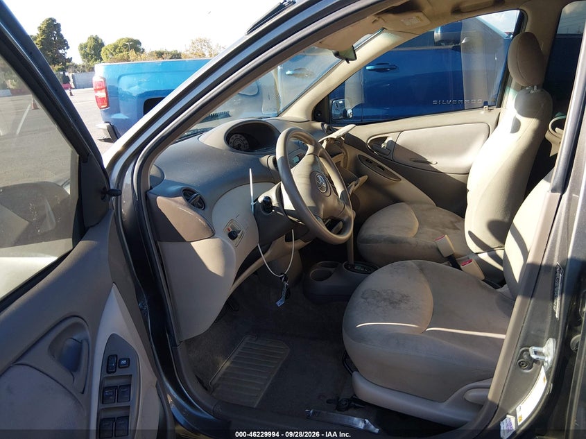 TOYOTA ECHO 2005 VIN JTDBT123850366552