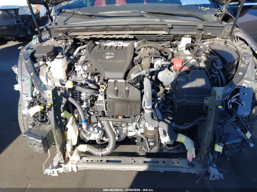 LEXUS NX 350 2022 VIN 2T2AGCEZ1NC015107