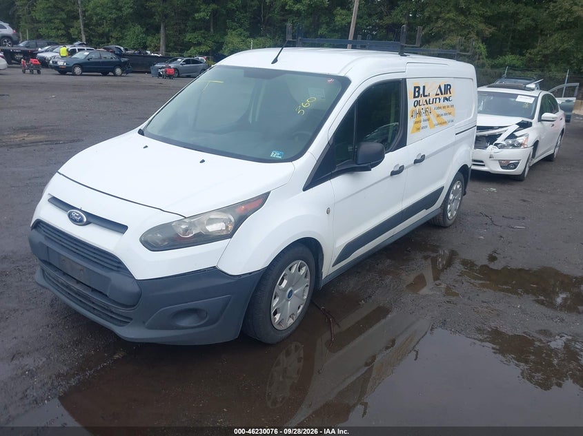 Vin: nm0ls7e71g1267316, lot: 46730064, ford transit connect xl 20162