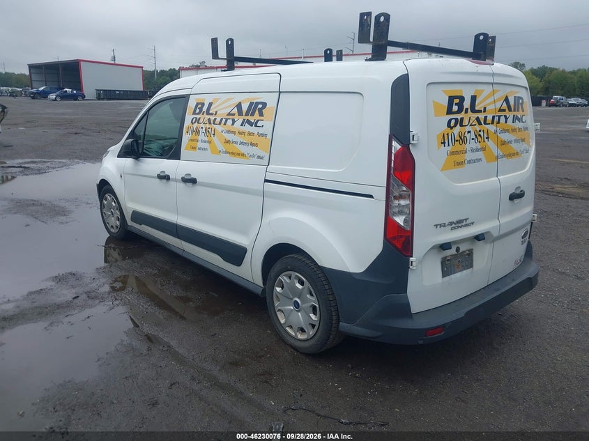 Vin: nm0ls7e71g1267316, lot: 46730064, ford transit connect xl 20163
