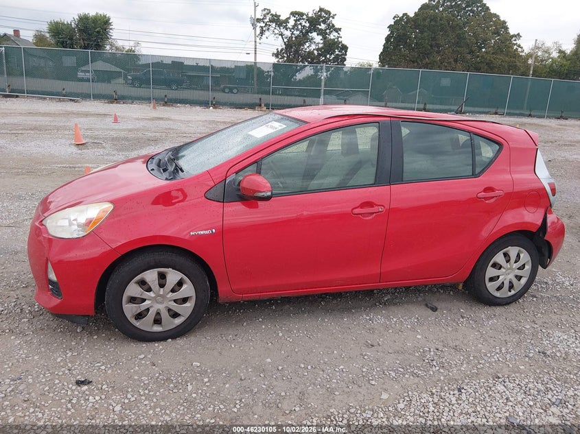 TOYOTA PRIUS C 2014 VIN JTDKDTB32E1078562