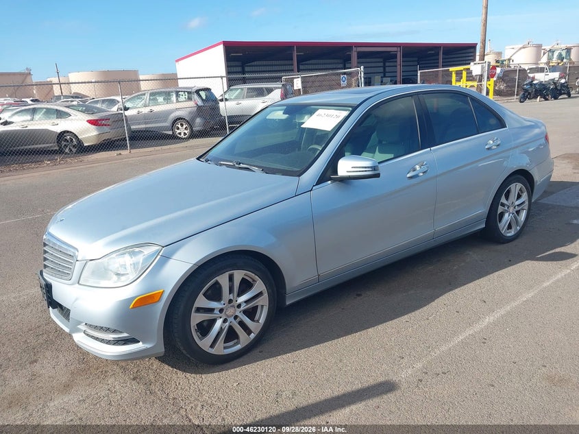 Vin: wddgf4hb4dr268485, lot: 46730108, mercedes-benz c 250 luxury/sport 20132