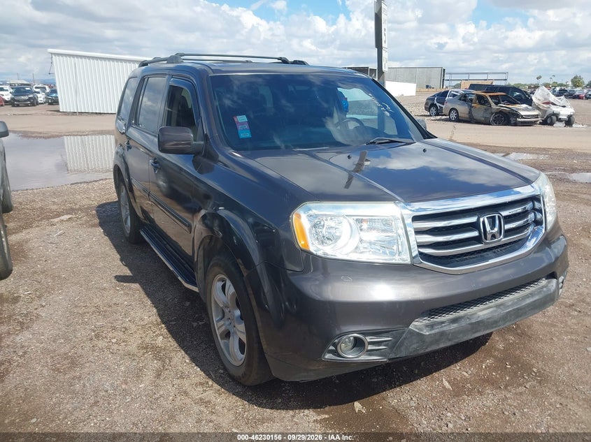 HONDA PILOT 2012 VIN 5FNYF4H53CB024954