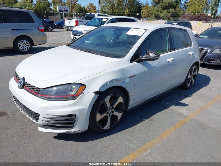 VOLKSWAGEN GOLF GTI 2015 VIN 3VW5T7AU9FM070283