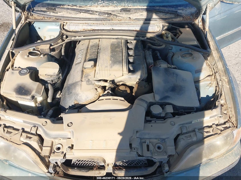 BMW 330I 2002 VIN WBAEV53422KM22357
