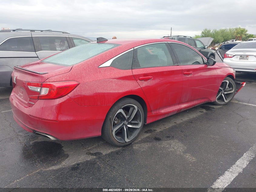 2021 HONDA ACCORD auction photo 4