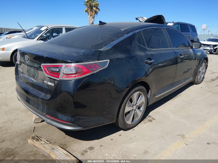 Vin: knagn4ad0g5099146, lot: 46730213, kia optima hybrid ex 20164