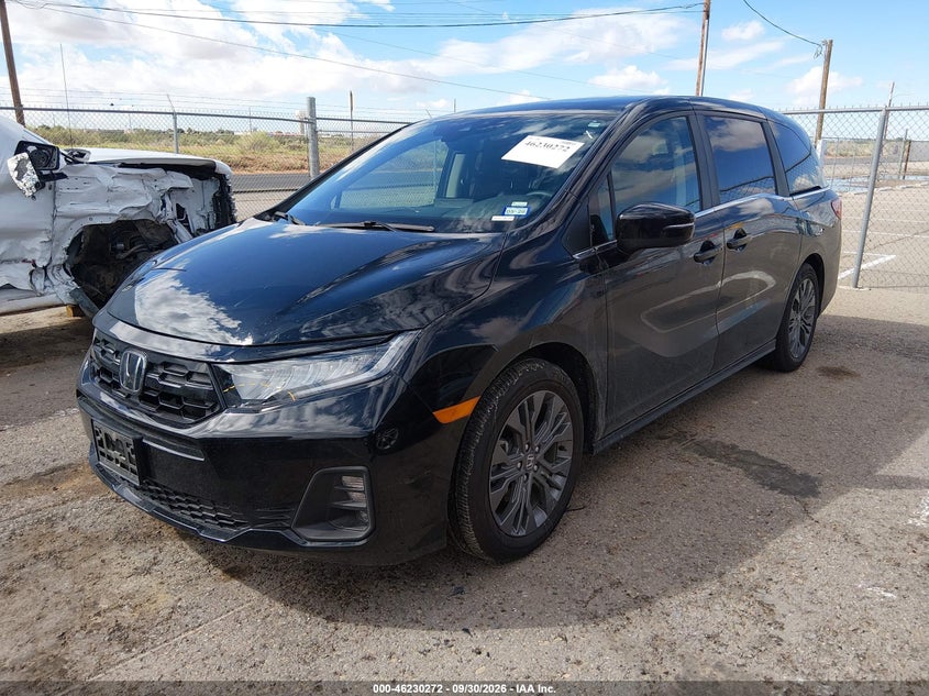 Vin: 5fnrl6h80tb075069, lot: 46730260, honda odyssey touring 20262