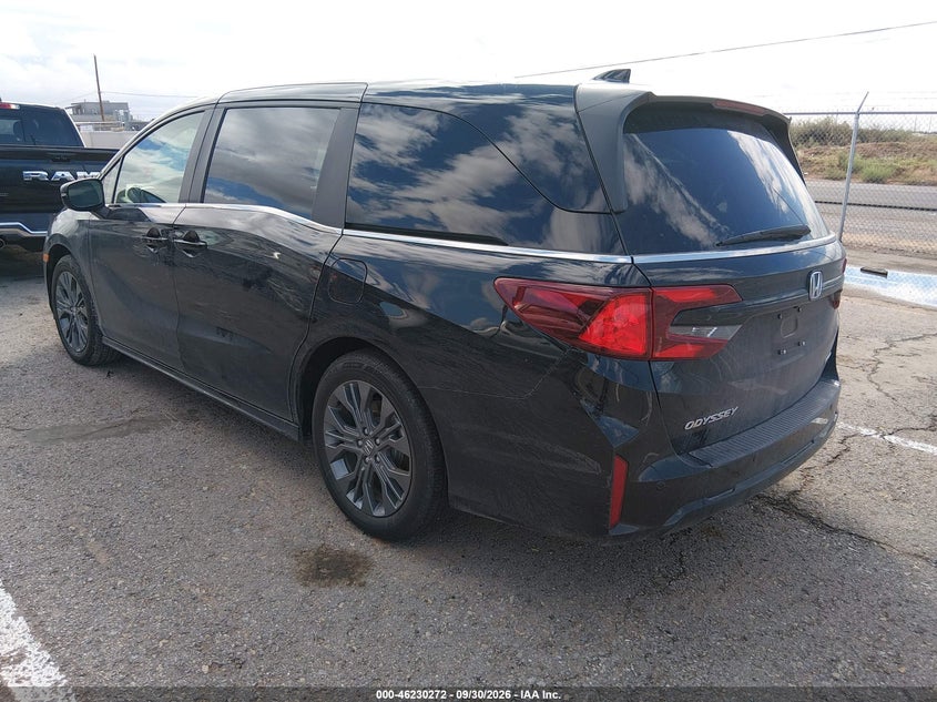 Vin: 5fnrl6h80tb075069, lot: 46730260, honda odyssey touring 20263