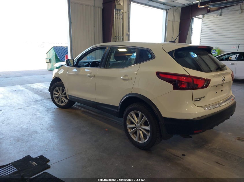 Vin: jn1bj1cr2hw116835, lot: 46730351, nissan rogue sport s 20173
