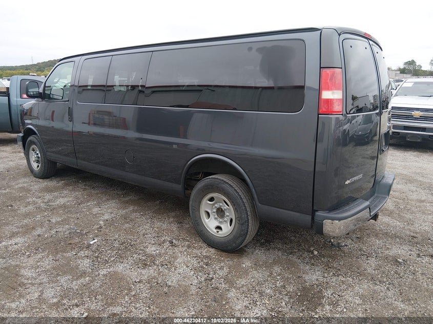 Vin: 1gazgpfgxh1275440, lot: 46730400, chevrolet express 3500 lt 20173