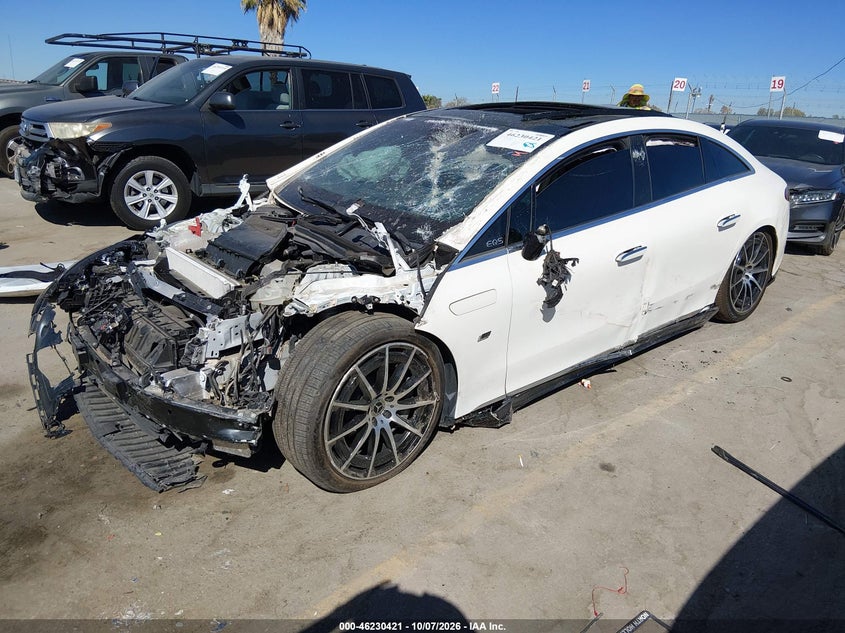 Vin: w1kcg4ebxna001688, lot: 46730409, mercedes-benz eqs 580 4matic 20222