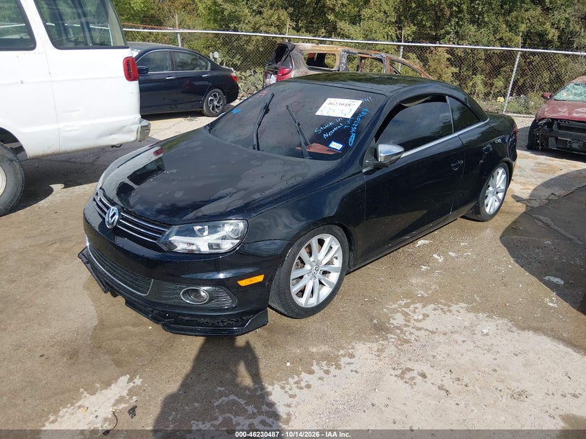 Vin: wvwbw8ah1ev000741, lot: 46730475, volkswagen eos komfort 20142