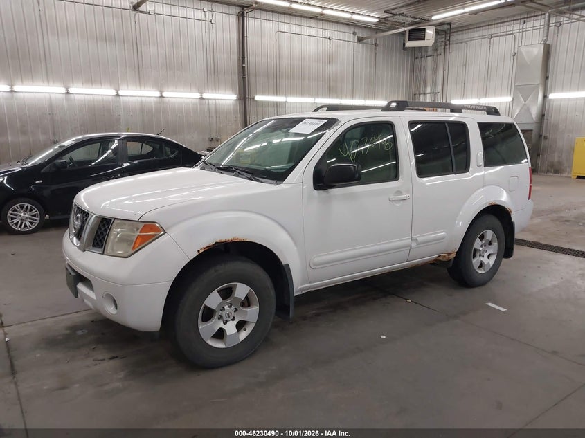 NISSAN PATHFINDER 2007 VIN 5N1AR18W47C616667