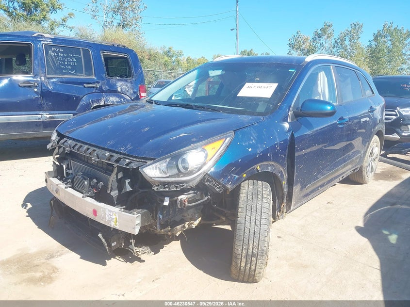 Vin: kndcb3lc0k5241299, lot: 46730541, kia niro lx 20192