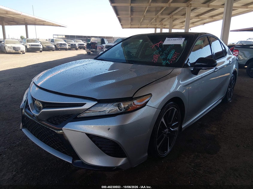 Vin: 4t1bz1hk2ju016541, lot: 46730547, toyota camry xse v6 20182