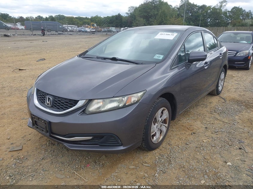 HONDA CIVIC 2014 VIN 19XFB2F54EE210277