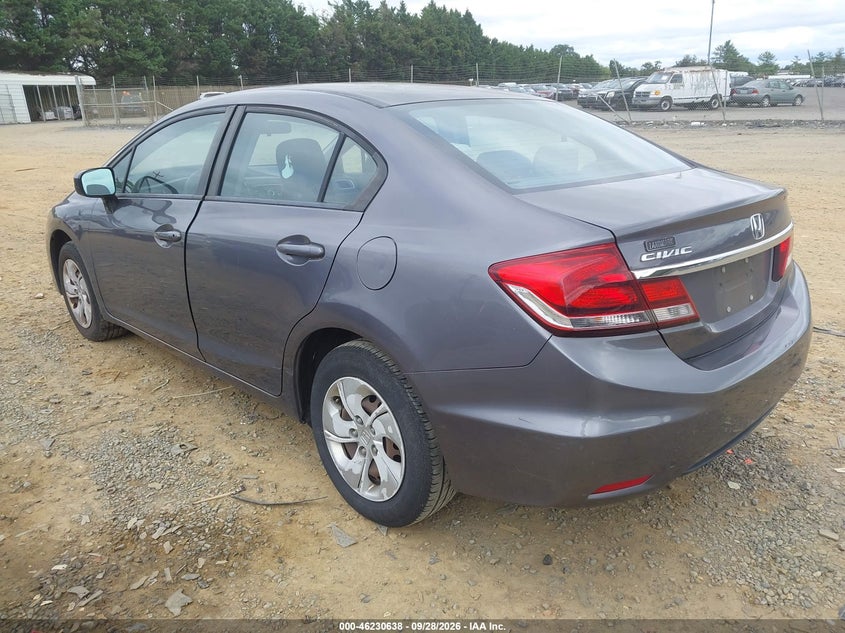 HONDA CIVIC 2014 VIN 19XFB2F54EE210277