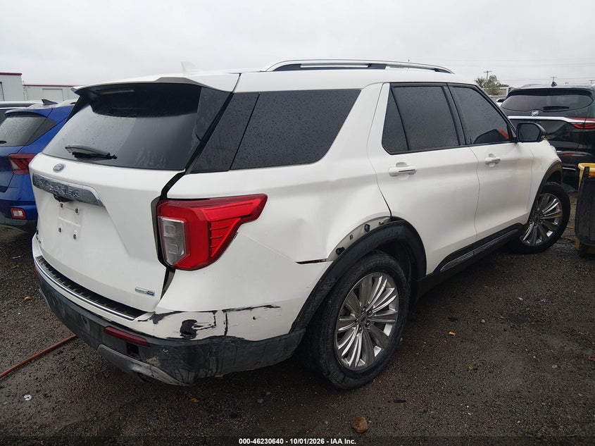 Vin: 1fmsk8fh4lgc45826, lot: 46730634, ford explorer limited 20204