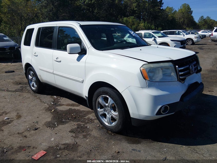 Vin: 5fnyf3h57eb025022, lot: 46730668, honda pilot ex-l 20141
