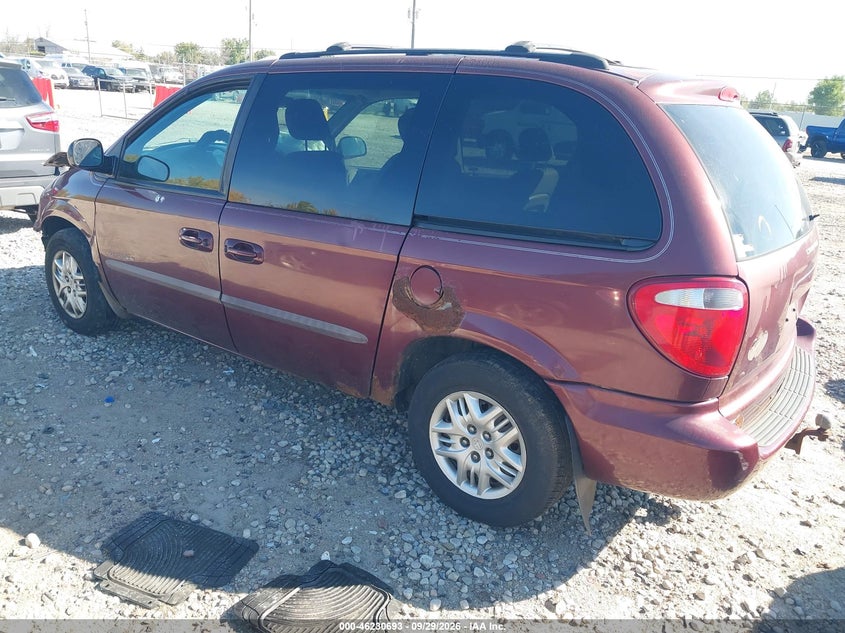 DODGE CARAVAN 2001 VIN 1B4GP45311B139092