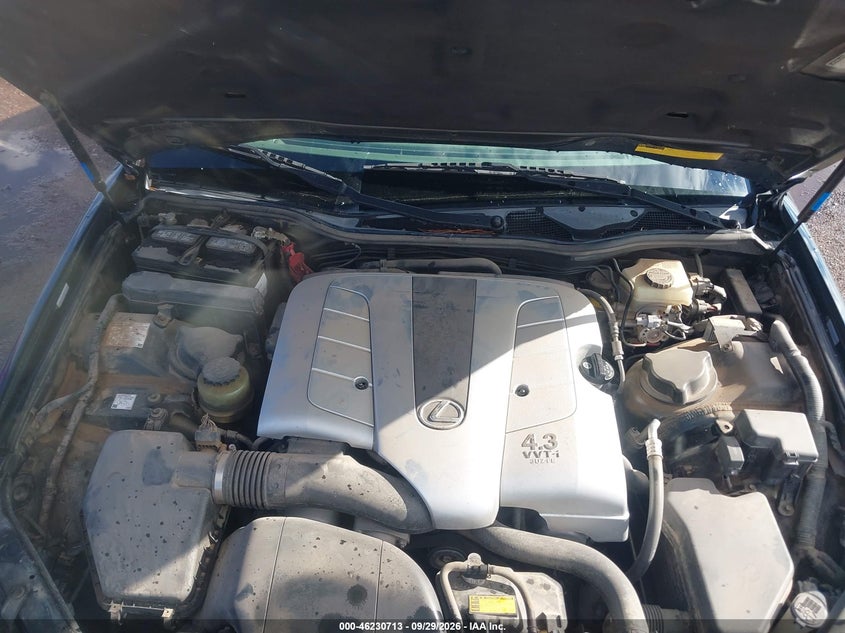 LEXUS GS 430 2001 VIN JT8BL69S410007119