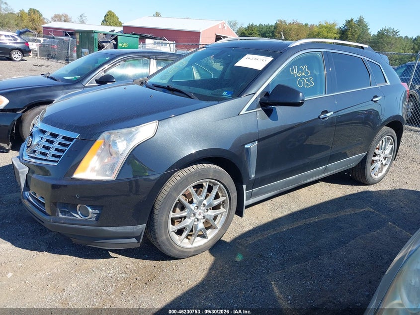 Vin: 3gyfnfe35es571253, lot: 46730747, cadillac srx performance collection 20142