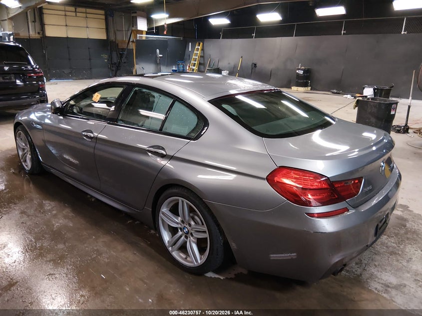 BMW 640I GRAN COUPE 2014 VIN WBA6B8C58ED452821
