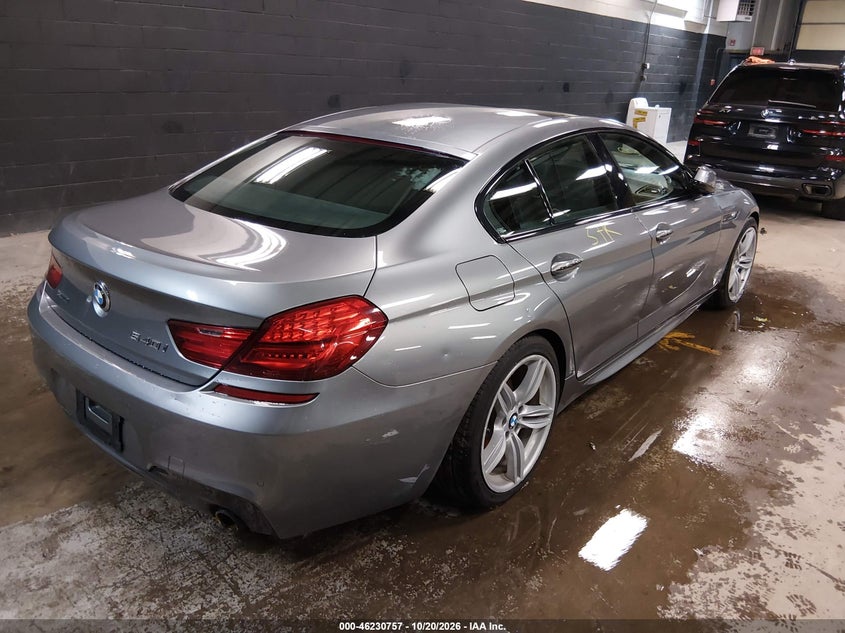 BMW 640I GRAN COUPE 2014 VIN WBA6B8C58ED452821